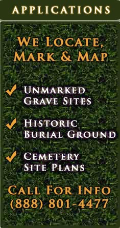 Burial Site Locating | Cemetery Mapping | Gravesite Locating Services
